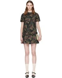 ShuShu/Tong - Bow Detail Short-Sleeved Dress - Lyst
