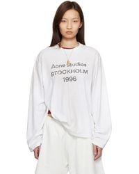 Acne Studios - Relaxed Fit Logo T-Shirt - Lyst