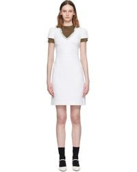 ShuShu/Tong - Lace Trim Sweetheart Neckline Midi Dress - Lyst
