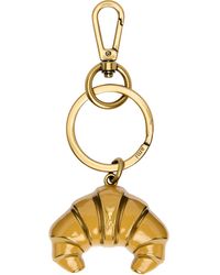 Ami Paris - Metal 'ami De Coeur' Croissant Keychain - Lyst