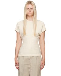 TOTEME - Top With A Round Neckline - Lyst
