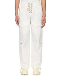 Dion Lee - Off-white Hiking Cord Cargo Pants - Lyst