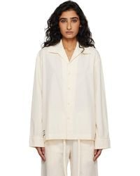 Entire studios - Off- Ls Pyjama Shirt - Lyst