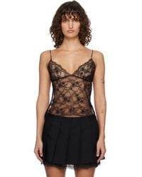 Amiri - Lace Cami Top - Lyst