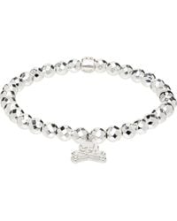 MASTERMIND WORLD - Mw Plating On Hematite Bracelet - Lyst
