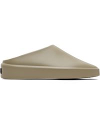 Fear Of God - Khaki Essentials California 1.0 Mule Loafers - Lyst