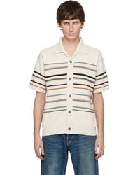 Paul Smith - Off- 'Signature Stripe' Short-Sleeve Shirt - Lyst