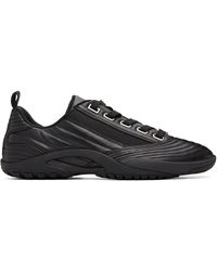 Lanvin - New Soccer Lace Up Leather Sneakers - Lyst