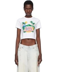 CASABLANCA T-Shirts in Pink | Lyst