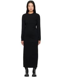 TOTEME - Twisted Jersey Midi Dress - Lyst