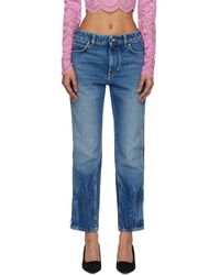 Rabanne - Zip Jeans - Lyst