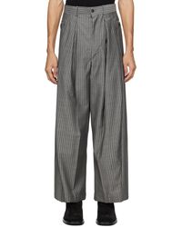 Hed Mayner - Pantalon gris à rayures fines - Lyst