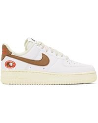 Nike - White Air Force 1 '07 Coconut Low-top Sneakers - Lyst