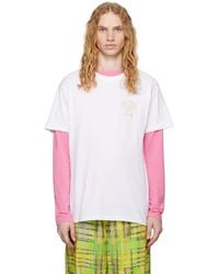 Collina Strada - Printed Organic Cotton T-Shirt - Lyst