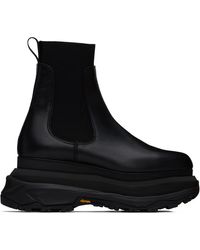 メンズ Sacai プラットフォーム ダービー ブラック | Lyst メンズ Sacai プラットフォーム ダービー ブラック | Lyst