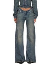 Balenciaga - Curved Waist Jeans - Lyst