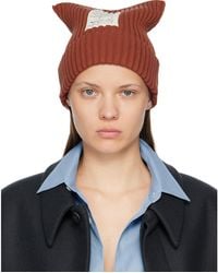 Acne Studios - Ribbed Beanie - Lyst