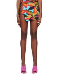 Louisa Ballou - Ssense Exclusive Double Ring Cover-up Skirt - Lyst