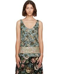 Dries Van Noten - Floral Top - Lyst