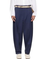 Hed Mayner - Pleated Trousers - Lyst