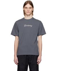 Burberry - グレー Surfer Knight コットン Tシャツ - Lyst