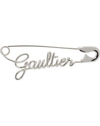Jean Paul Gaultier - シルバー The Gaultier Safety Pin シングルピアス - Lyst