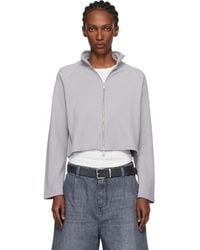 mfpen - Cropped Leisure Zip Up Track Jacket - Lyst