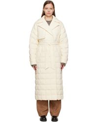 Mackage - Blouson Penelope Blanc Cassé Rembourré En Duvet - Lyst