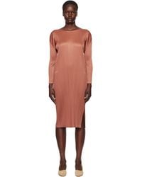 Pleats Please Issey Miyake - Monthly Colors December Midi Dress - Lyst