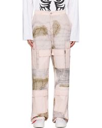 Who Decides War - Darning Cargo Pants - Lyst