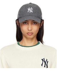 Sporty & Rich - '47 Edition Yankees Serif Wool Cap - Lyst