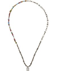 Paul Smith - Multicolor Mixed Bead Necklace - Lyst