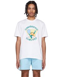 CASABLANCA Organic Cotton T-shirt - Multicolour