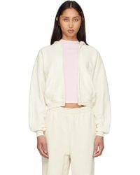 Skims - Off- French Terry Zip Up Hoodie - Lyst