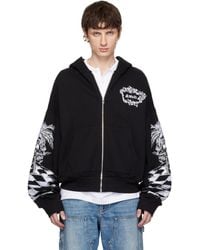 Amiri - Chateau Sketch Zip Hoodie - Lyst