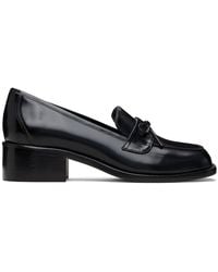 Sandy Liang - Spazzolato Leather Loafers - Lyst