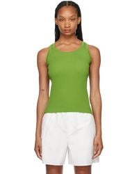 AURALEE - High Gauge Tank Top - Lyst