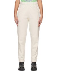 Ganni - Off- Software Elasticized Cuff Lounge Pants - Lyst