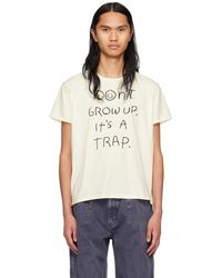 R13 - Off- 'don't Grow Up' T-shirt - Lyst