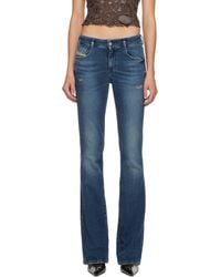 DIESEL - ブルー 1969 D-Ebbey ブーツカット ジーンズ - Lyst