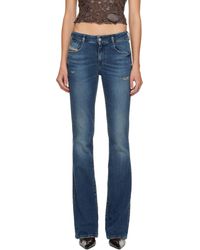 DIESEL - Jean Semi-Évasé 1969 Ebbey Bleu - Lyst