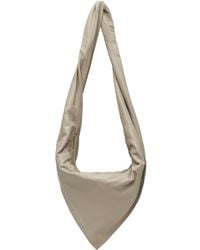 Lemaire - Taupe Scarf Small Bag - Lyst