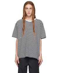 Nanamica - Striped T-shirt - Lyst