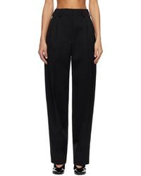 Givenchy - Slashed Double Pleat Trousers - Lyst