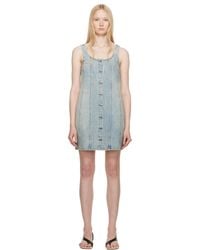 Rag & Bone - ブルー Laney デニム ミニワンピース - Lyst