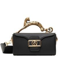 Lanvin - Nano Pencil Cat Leather Bag - Lyst