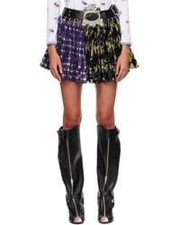 Chopova Lowena - Adjustable Belt Turf Carabiner Miniskirt - Lyst