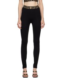 Versace - Greca Border leggings - Lyst