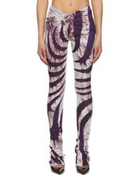 MASHA POPOVA - V Cut Skinny Jeans - Lyst