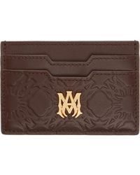 Amiri - Ma Quad Leather Card Holder - Lyst